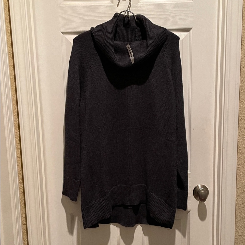NWT - Old Navy Charcoal Cowl Neck Sweater; XLARGE